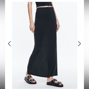 New Alice and Olivia Agatha Modal Maxi Skirt